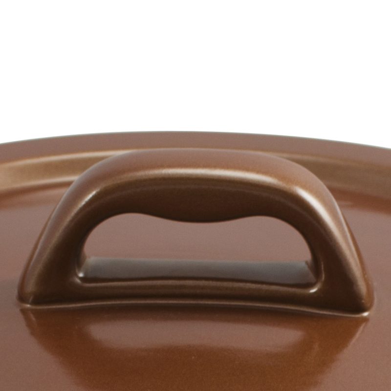 Jogo De Panelas De Cerâmica Ceraflame Martelado+ 5 Pcs Cobre - Image 3