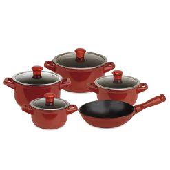 Conjunto DUO 5 peças pomodoro