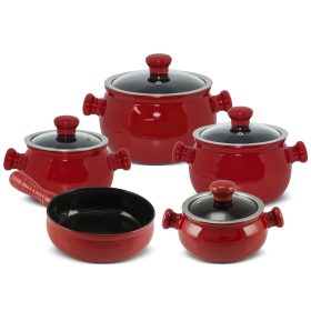 CONJUNTO PREMIERE JOY 5 PCS - POMODORO