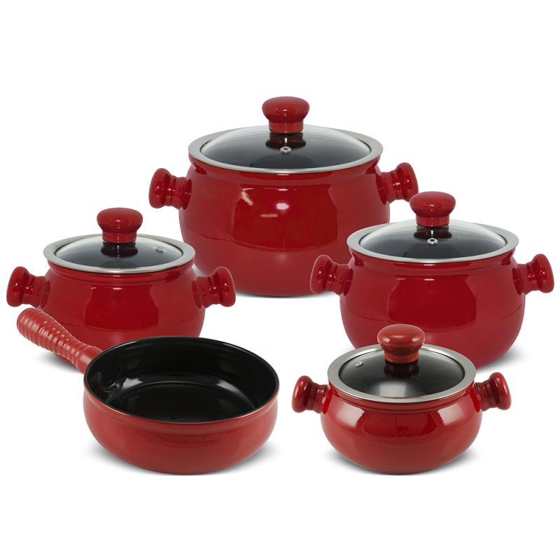 CONJUNTO PREMIERE JOY 5 PCS - POMODORO