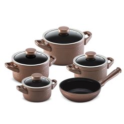 JUNTO MARTELADO 5 PCS COBRE