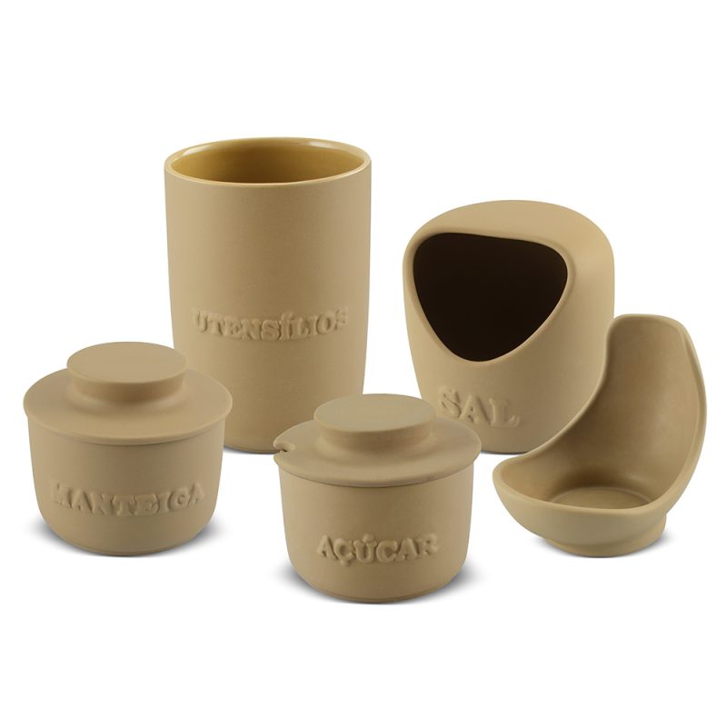 Conjunto Ceraflame Gourmet - Ocre