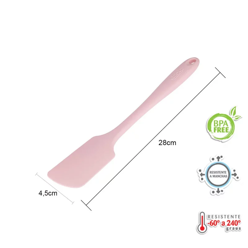 Kit de Utensílios de Silicone Weck 11 Peças – Rosa - Image 5