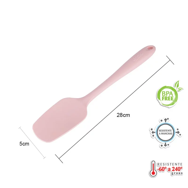 Kit de Utensílios de Silicone Weck 11 Peças – Rosa - Image 6