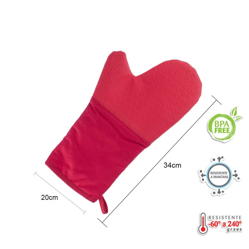 Kit de Utensílios de Silicone Weck 11 Peças – Vermelho - Image 12