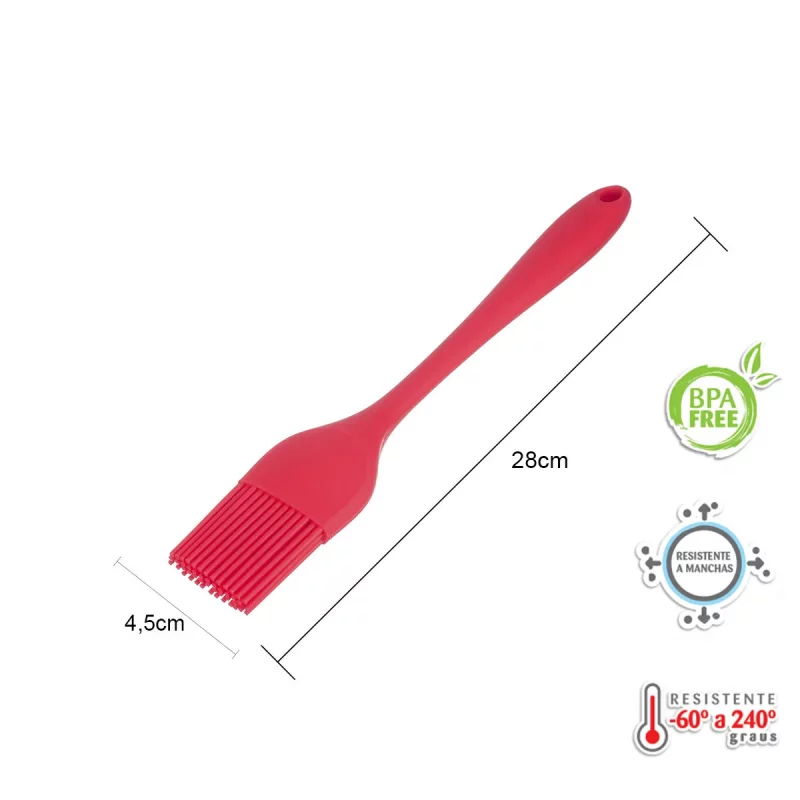 Kit de Utensílios de Silicone Weck 11 Peças – Vermelho - Image 2
