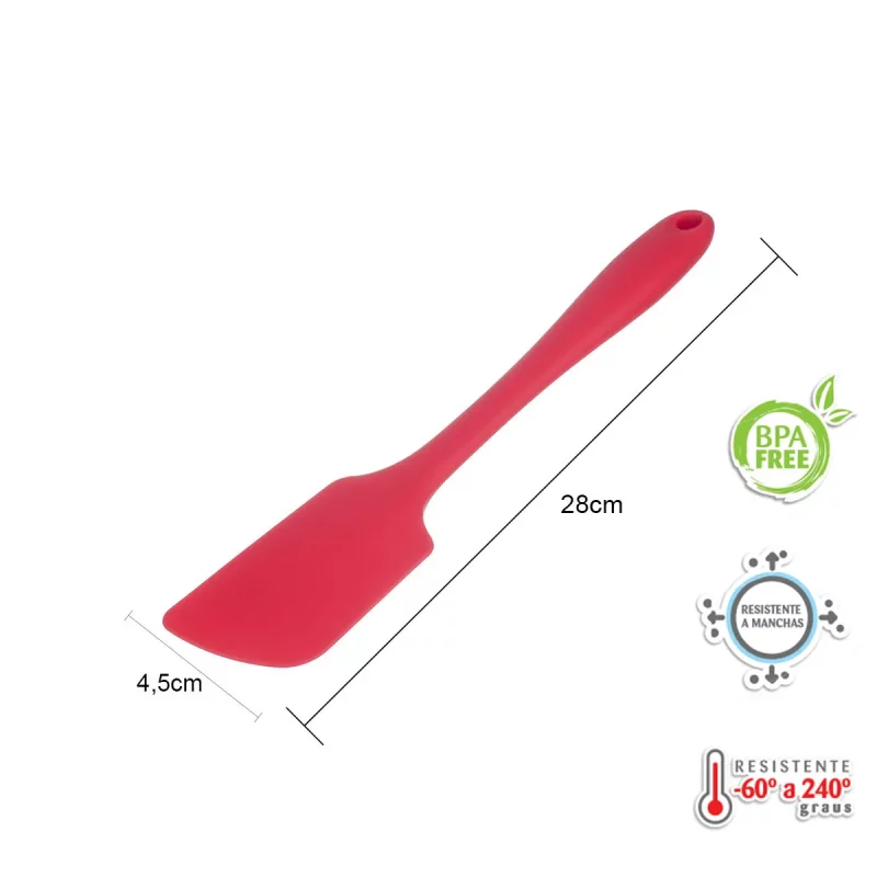 Kit de Utensílios de Silicone Weck 11 Peças – Vermelho - Image 5