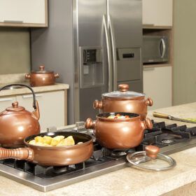 CONJUNTO PREMIERE 4 PCS - COBRE
