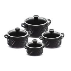 CONJUNTO TWIST 4 PCS - PRETO