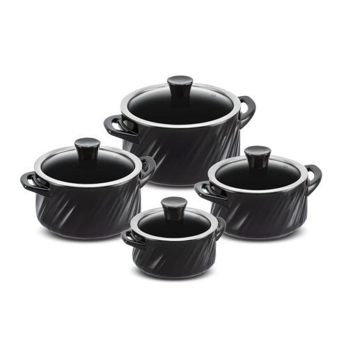CONJUNTO TWIST 4 PCS - PRETO