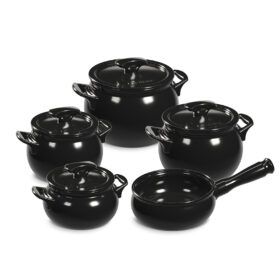 CONJUNTO NEW PREMIERE+ JOY 5 PCS - PRETO