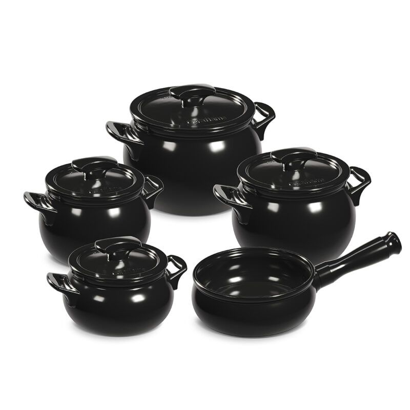 CONJUNTO NEW PREMIERE+ JOY 5 PCS - PRETO