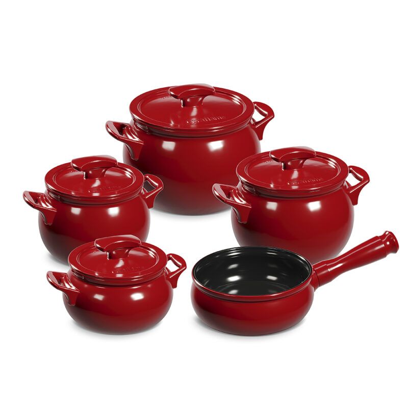 CONJUNTO NEW PREMIERE+ JOY 5 PCS - POMODORO