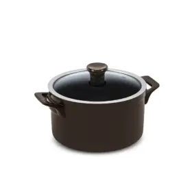 Caçarola Ceraflame Clear 22cm 4000ML Chocolate (Indução)