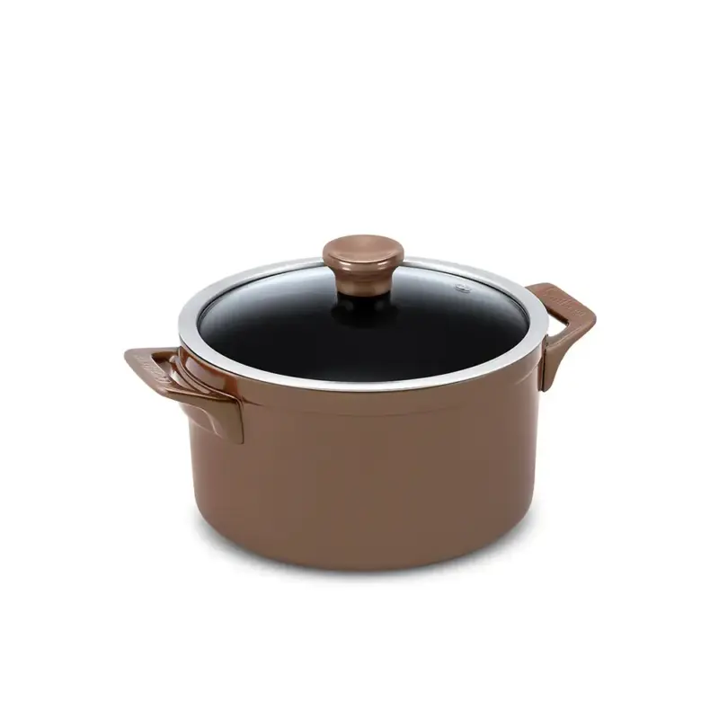 Caçarola Ceraflame Clear 22cm 4000ML Cobre (Indução)