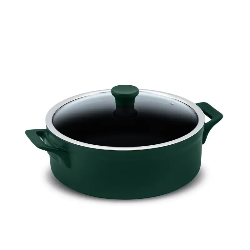 Caçarola Baixa Clear 28cm 4500ML Matte (Indução)