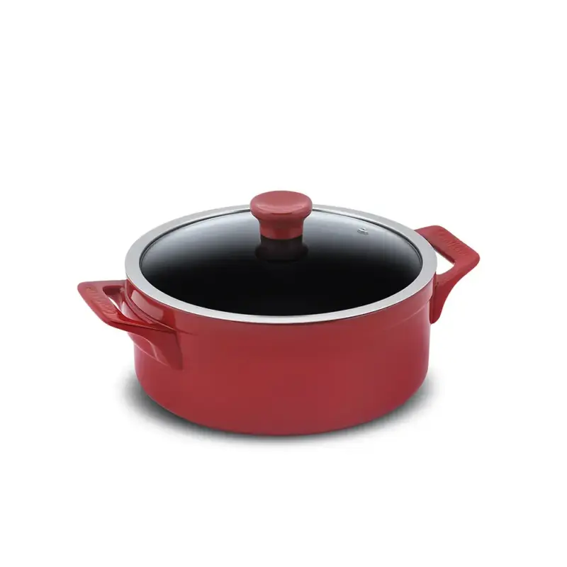 Caçarola Baixa Clear 24cm 3500ML Pomodoro (Indução)
