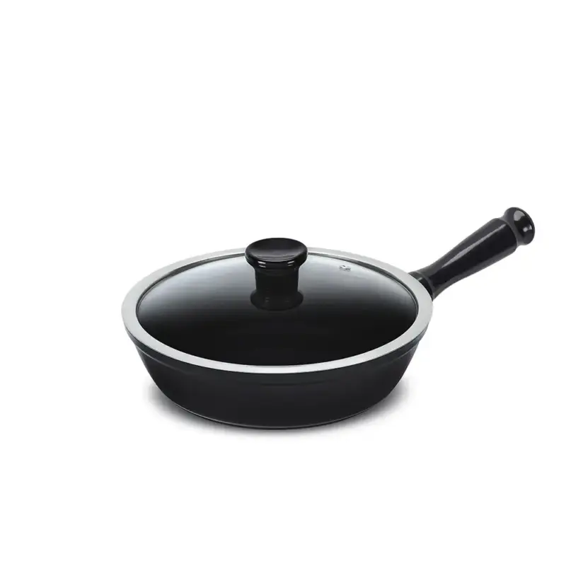 Frigideira Ceraflame Clear 24cm 1800ML - Preto (Indução)