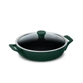 Frigideira com Alças Ceraflame Clear 28cm 2500ML - Matte (Indução)