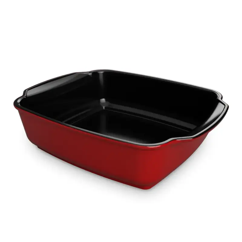 Assadeira Gusto Ceraflame Retangular 24x22x7cm 2000ml - Pomodoro