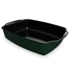 Assadeira Gusto Ceraflame Retangular  31x24x7,5cm com Alça 3500ml - Matte