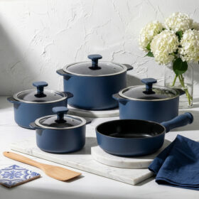 Conjunto de Panelas em Cerâmica Slim 5 peças Índigo - Ceraflame