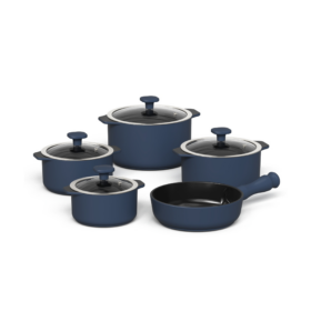 Jogo de Panelas Ceraflame Slim 5 Peças - Indigo