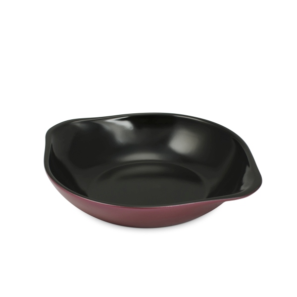 Assadeira Redonda (com aba) 20cm 500ml - Rose Gold Por Serem Feitas De Cerâmica Assam Mais Rápido Os Alimentos