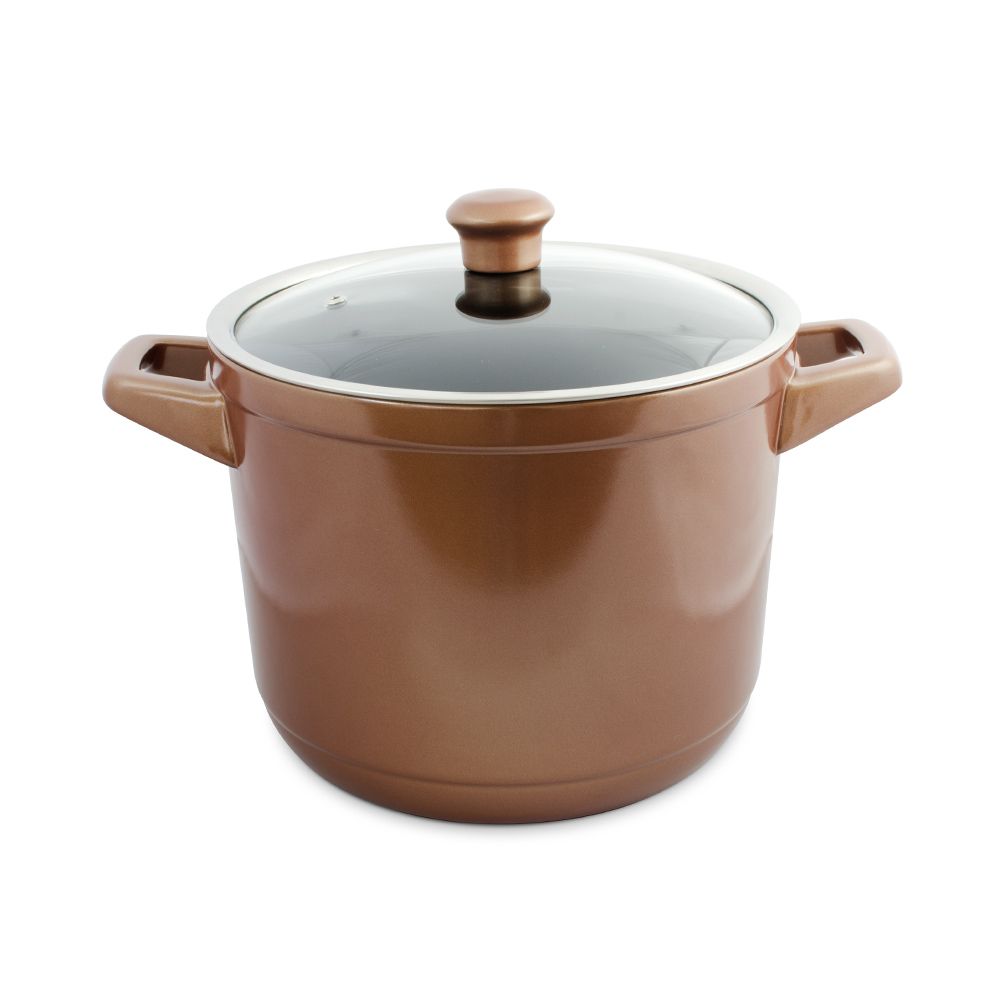Caçarola Ceraflame Alta Duo 24cm 7 Litros - Cobre Caçarola Ceraflame Alta Duo 24cm 7 Litros - Cobre