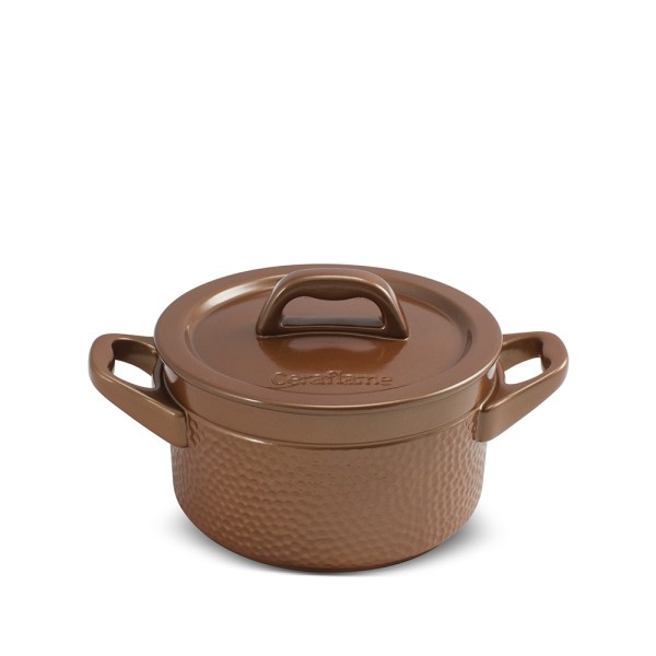 Caçarola Ceraflame Martelada 16cm 1 Com Paredes Altas E Abertura Grande