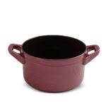 Jogo De Panelas De Cerâmica Ceraflame Martelado+ 5 Pcs Rose Gold - Imagem 3