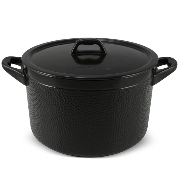 Caçarola Ceraflame Martelada 28cm 9 Com Paredes Altas E Abertura Grande