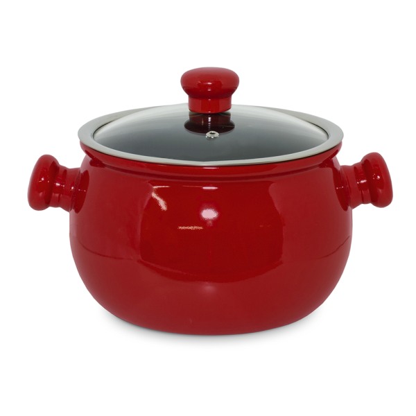 Caçarola Premiere 24cm 7 Litros - Pomodoro Contam Com Paredes Altas E Abertura Grande
