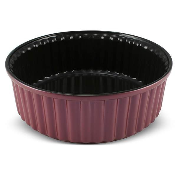 Forma Ceraflame Para Sufle 26cm 3000ml - Rose Gold A Forma Ceraflame Para Bolo Ceraflame é sinônimo de versatilidade