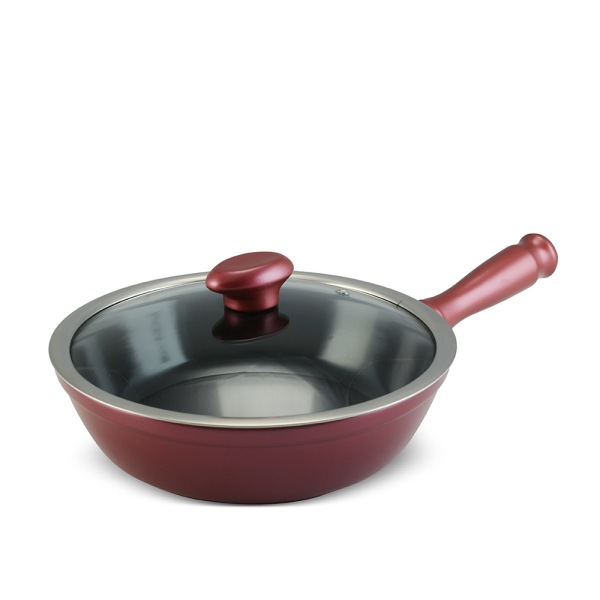 Frigideira Chef 24cm 1 Com Paredes Altas E Abertura Grande