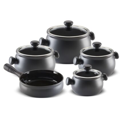 CONJUNTO PREMIERE 5 PCS - GRAFITE