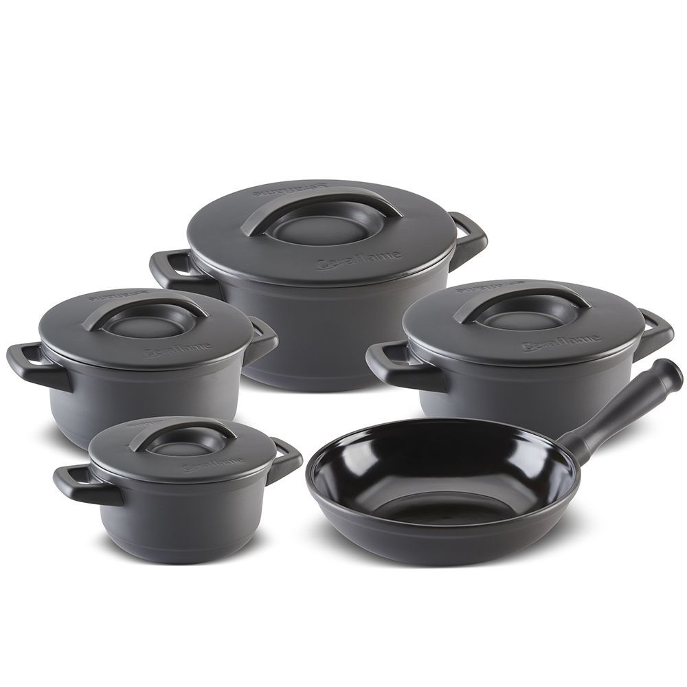 CONJUNTO DUO+ 5 PCS - GRAFITE CONJUNTO DUO+ 5 PCS - GRAFITE