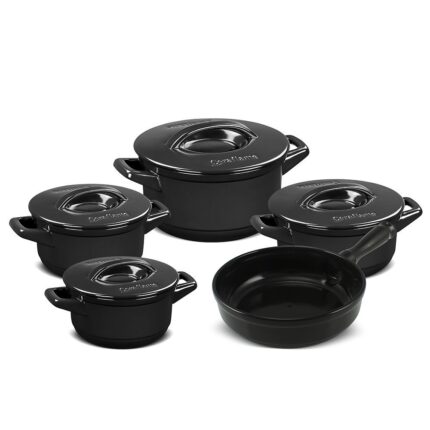 CONJUNTO DUO+ SMART 5 PCS - PRETO