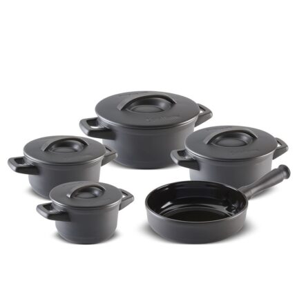 CONJUNTO DUO+ SMART 5 PCS - GRAFITE