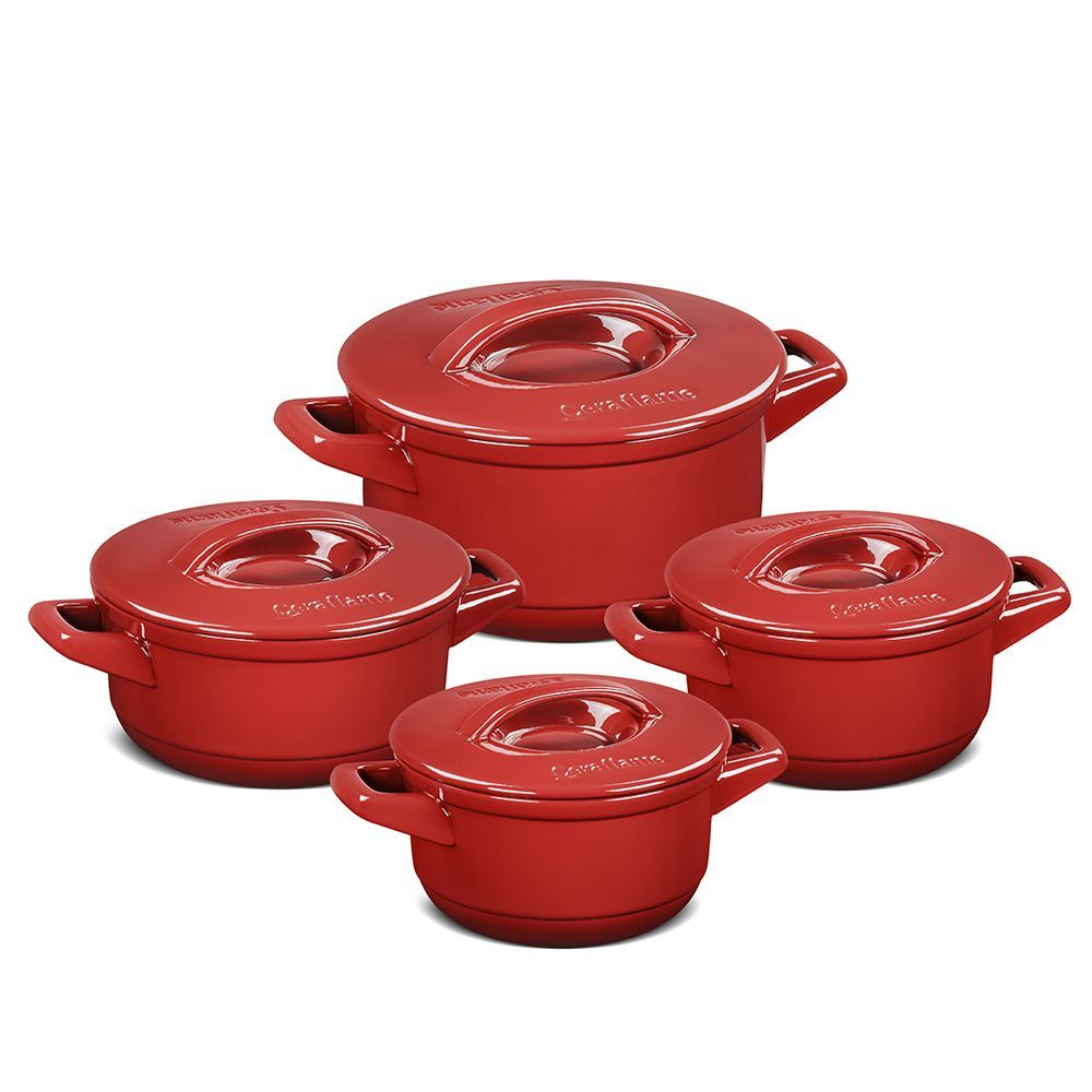 J640686 - CONJUNTO DUO+ 4 PCS - POMODORO CONJUNTO DUO+ 4 PCS - POMODORO