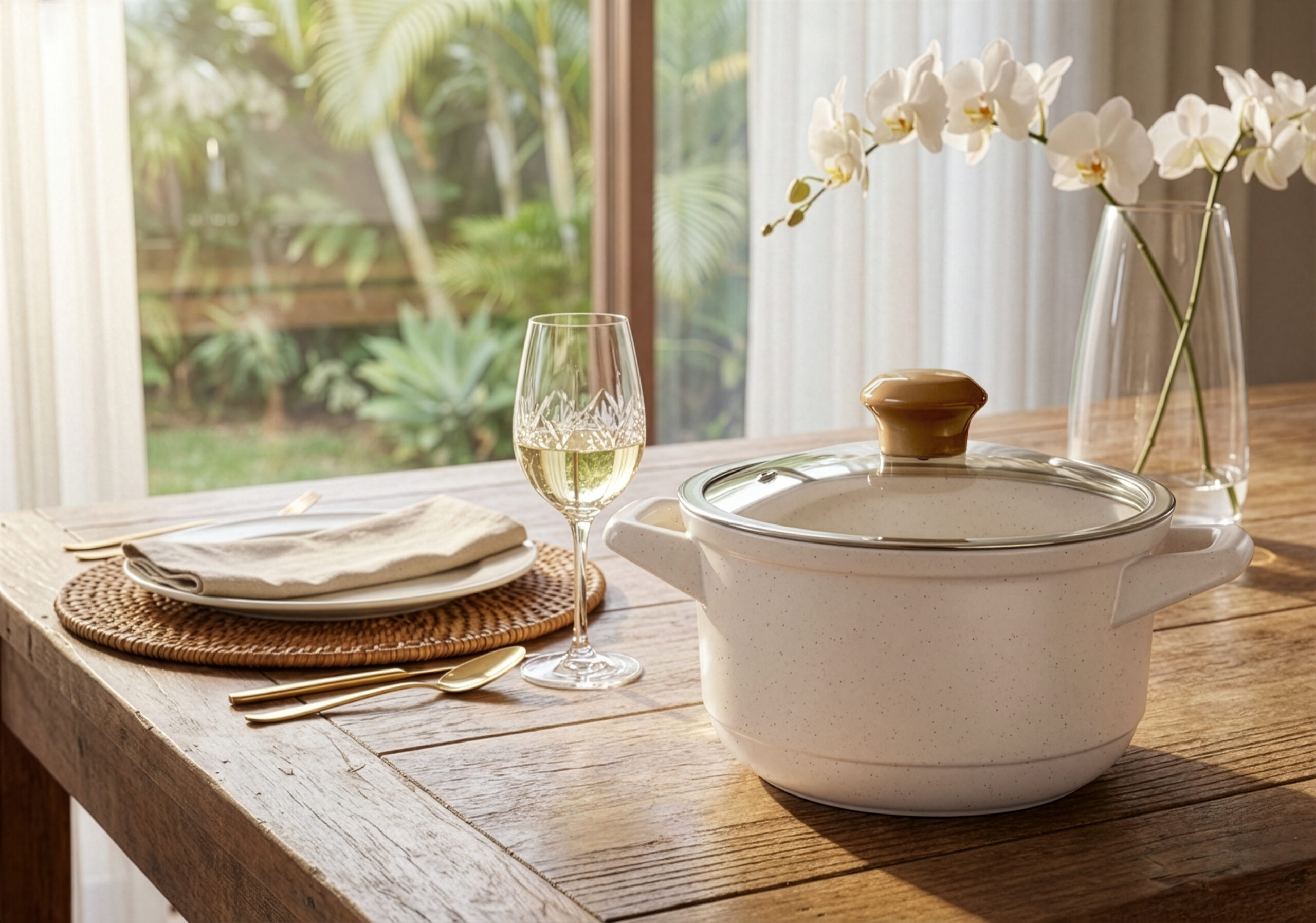 Jogo De Panelas De Cerâmica Ceraflame Duo (Smart) 5 peças - Vanilla - Imagem 3