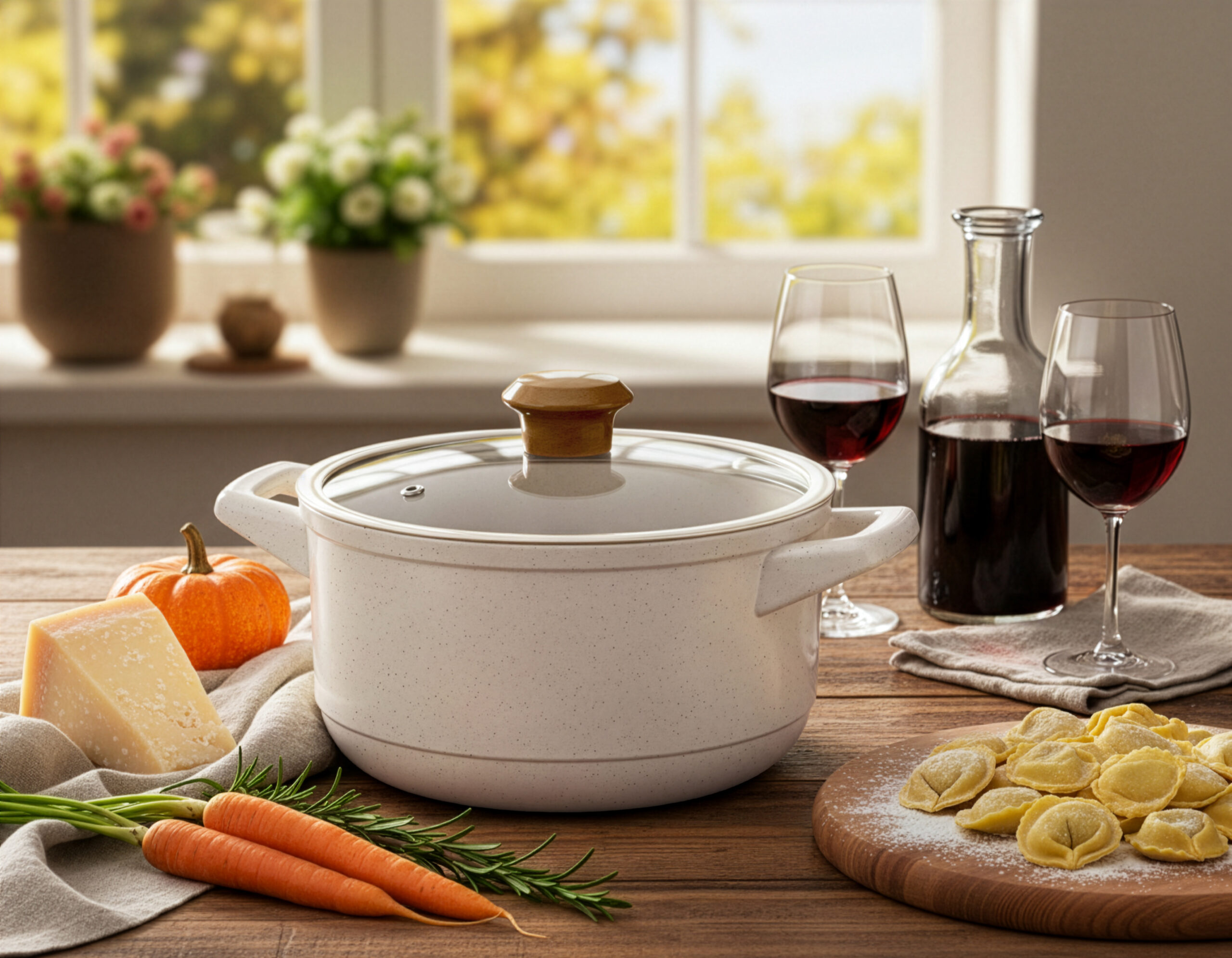 Jogo De Panelas De Cerâmica Ceraflame Duo (Smart) 5 peças - Vanilla - Imagem 2