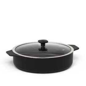 Frigideira com Alças   Slim Ceraflame 28cm - Preto