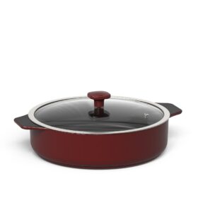 Frigideira Ceraflame  com Alças  Slim 28cm - Marsala