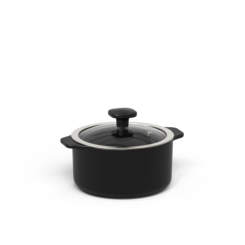 Jogo de Panelas Ceraflame Slim 5 Peças - Preto - Imagem 6