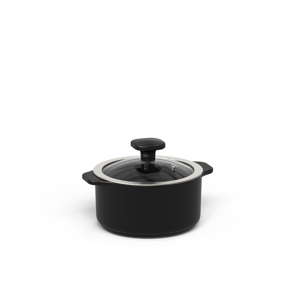 Jogo de Panelas Ceraflame Slim 5 Peças - Preto - Imagem 5