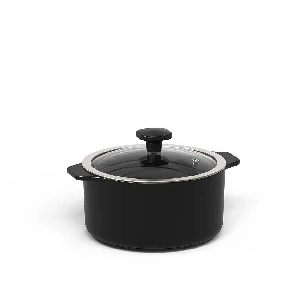 Jogo de Panelas Ceraflame Slim 5 Peças - Preto - Imagem 7