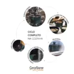 Frigideira Ceraflame Duo 22cm 1 Litro - Chocolate - Imagem 4
