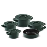 Jogo De Panelas De Cerâmica Ceraflame Duo+ (Smart) 5 peças - Matte