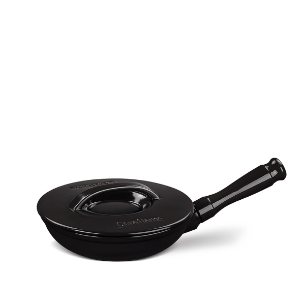 4a9382ad892e690bc62ee6961b4b289d.jpg Frigideira Ceraflame Duo+ 22cm 1 Litro - Preto - Imagem 1
